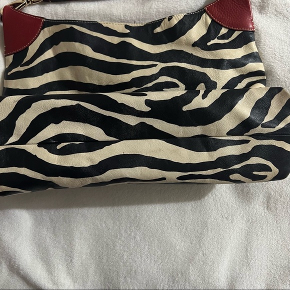Dooney & Bourke Zebra Print Hobo - Picture 9 of 9